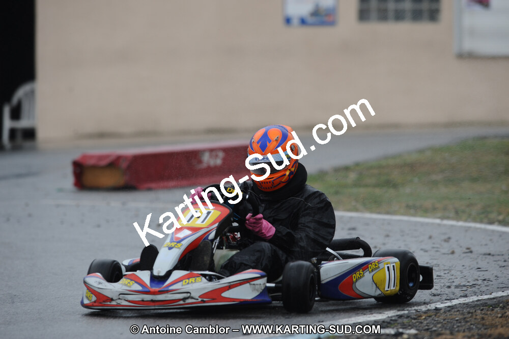 27/02/2011 : 1ère manche du Trophée Vincent Sanchez à Lavelanet (Photos Antoine Camblor) 2011 — karting