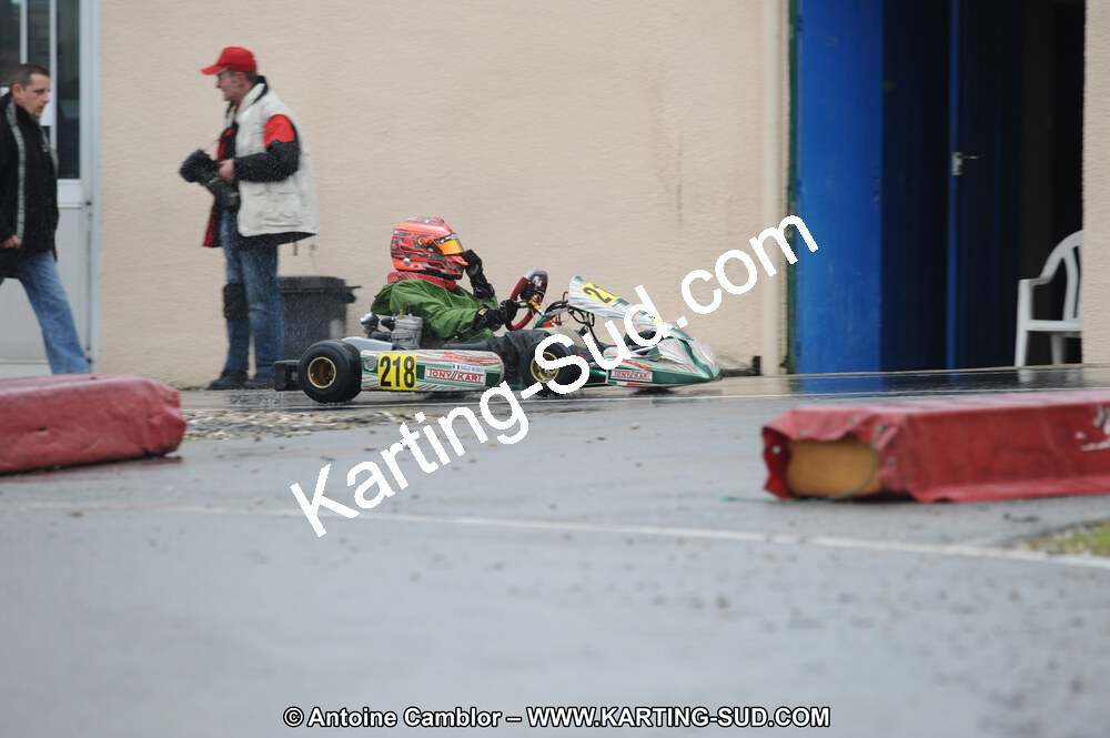 27/02/2011 : 1ère manche du Trophée Vincent Sanchez à Lavelanet (Photos Antoine Camblor) 2011 — karting