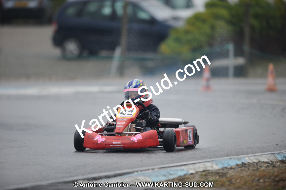 27/02/2011 : 1ère manche du Trophée Vincent Sanchez à Lavelanet (Photos Antoine Camblor) 2011 — karting