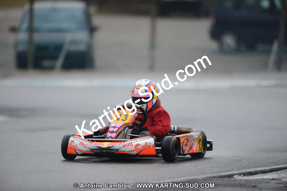 27/02/2011 : 1ère manche du Trophée Vincent Sanchez à Lavelanet (Photos Antoine Camblor) 2011 — karting