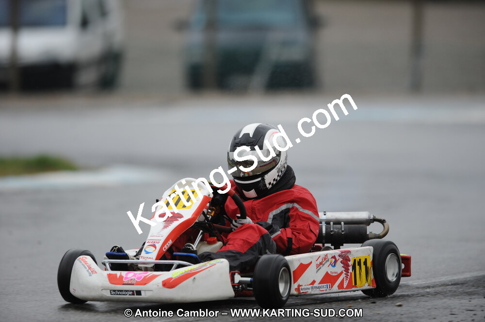 27/02/2011 : 1ère manche du Trophée Vincent Sanchez à Lavelanet (Photos Antoine Camblor) 2011 — karting