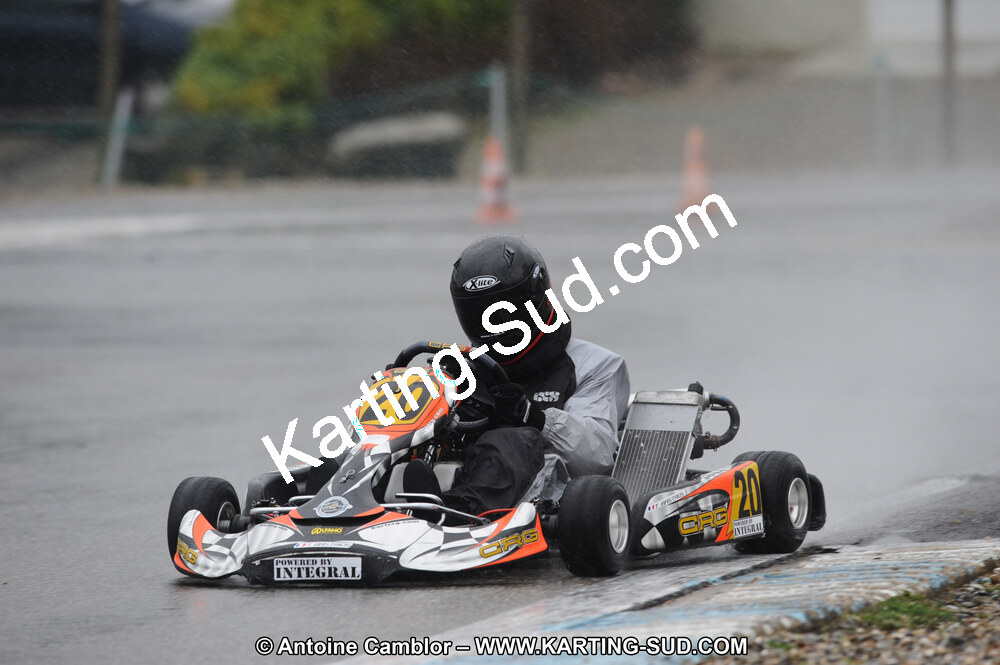 27/02/2011 : 1ère manche du Trophée Vincent Sanchez à Lavelanet (Photos Antoine Camblor) 2011 — karting