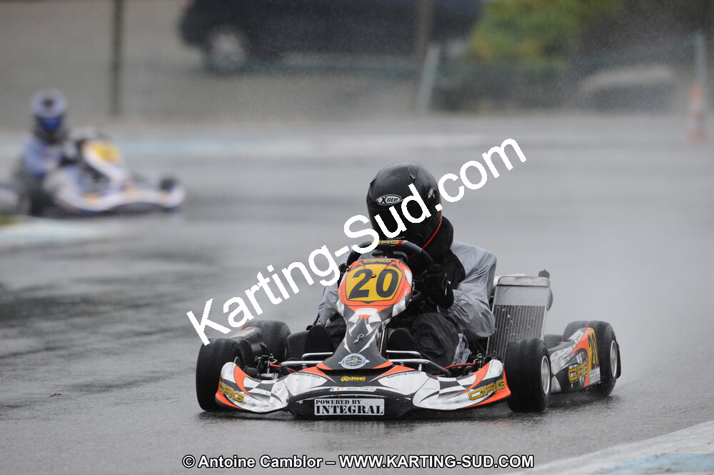 27/02/2011 : 1ère manche du Trophée Vincent Sanchez à Lavelanet (Photos Antoine Camblor) 2011 — karting
