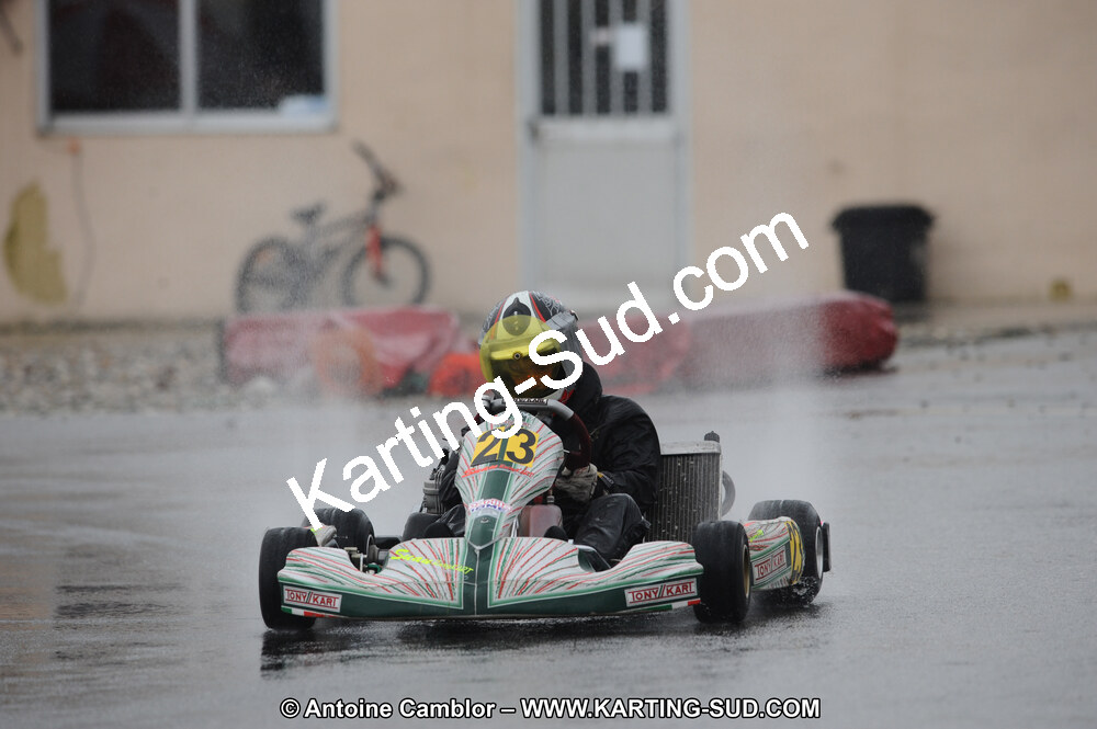 27/02/2011 : 1ère manche du Trophée Vincent Sanchez à Lavelanet (Photos Antoine Camblor) 2011 — karting