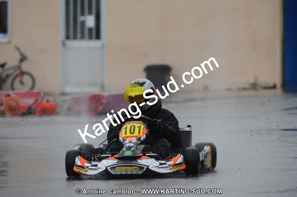 27/02/2011 : 1ère manche du Trophée Vincent Sanchez à Lavelanet (Photos Antoine Camblor) 2011 — karting