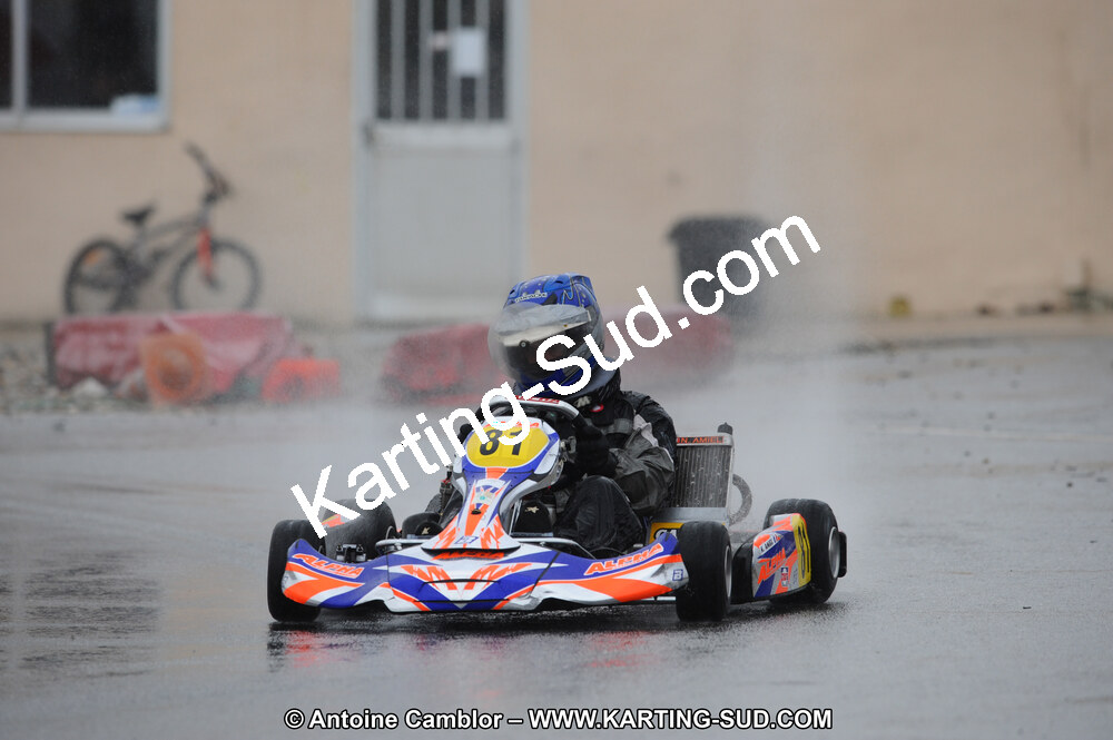 27/02/2011 : 1ère manche du Trophée Vincent Sanchez à Lavelanet (Photos Antoine Camblor) 2011 — karting