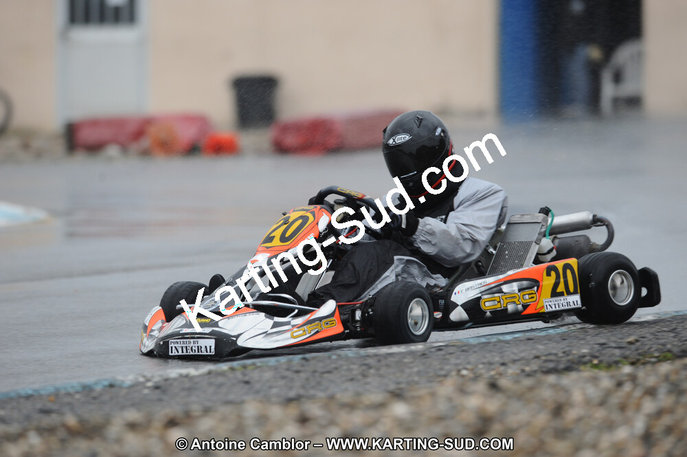 27/02/2011 : 1ère manche du Trophée Vincent Sanchez à Lavelanet (Photos Antoine Camblor) 2011 — karting