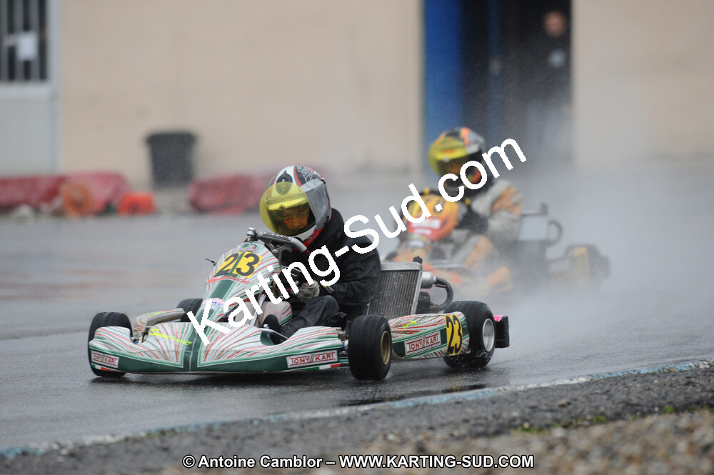 27/02/2011 : 1ère manche du Trophée Vincent Sanchez à Lavelanet (Photos Antoine Camblor) 2011 — karting