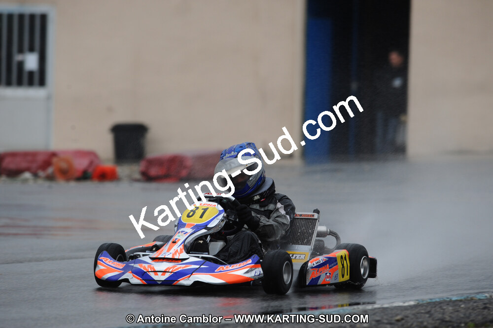 27/02/2011 : 1ère manche du Trophée Vincent Sanchez à Lavelanet (Photos Antoine Camblor) 2011 — karting