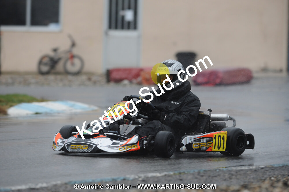 27/02/2011 : 1ère manche du Trophée Vincent Sanchez à Lavelanet (Photos Antoine Camblor) 2011 — karting