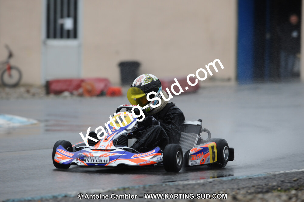 27/02/2011 : 1ère manche du Trophée Vincent Sanchez à Lavelanet (Photos Antoine Camblor) 2011 — karting