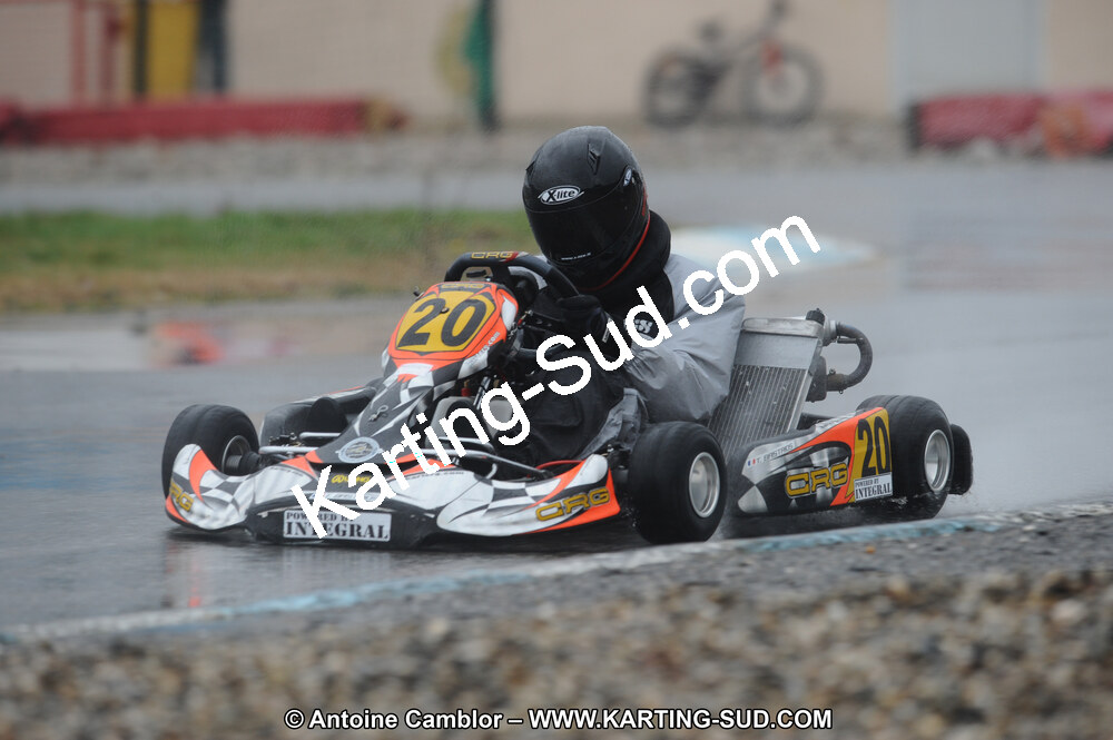 27/02/2011 : 1ère manche du Trophée Vincent Sanchez à Lavelanet (Photos Antoine Camblor) 2011 — karting