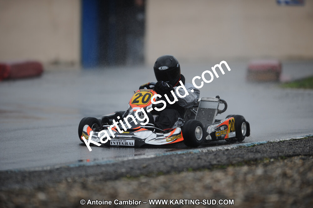 27/02/2011 : 1ère manche du Trophée Vincent Sanchez à Lavelanet (Photos Antoine Camblor) 2011 — karting