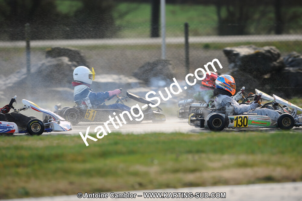 27/02/2011 : 1ère manche du Trophée Vincent Sanchez à Lavelanet (Photos Antoine Camblor) 2011 — karting