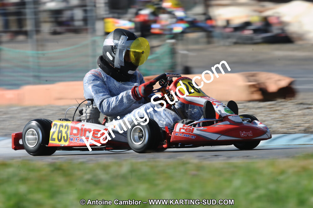27/02/2011 : 1ère manche du Trophée Vincent Sanchez à Lavelanet (Photos Antoine Camblor) 2011 — karting