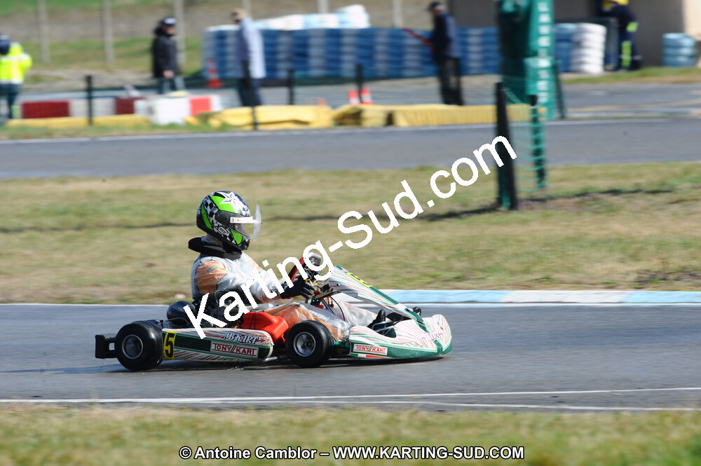 27/02/2011 : 1ère manche du Trophée Vincent Sanchez à Lavelanet (Photos Antoine Camblor) 2011 — karting