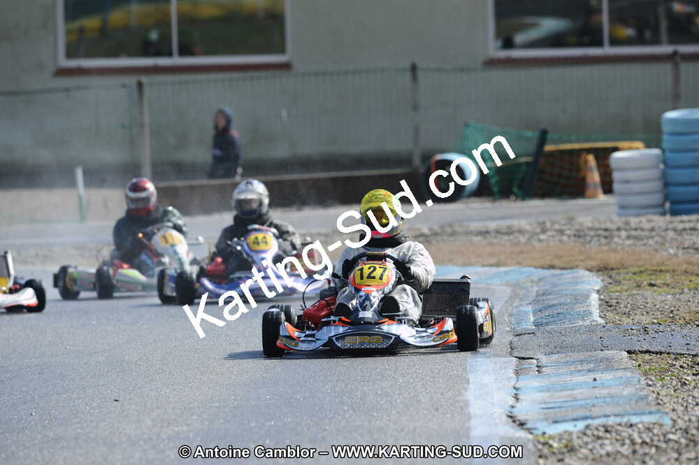 27/02/2011 : 1ère manche du Trophée Vincent Sanchez à Lavelanet (Photos Antoine Camblor) 2011 — karting