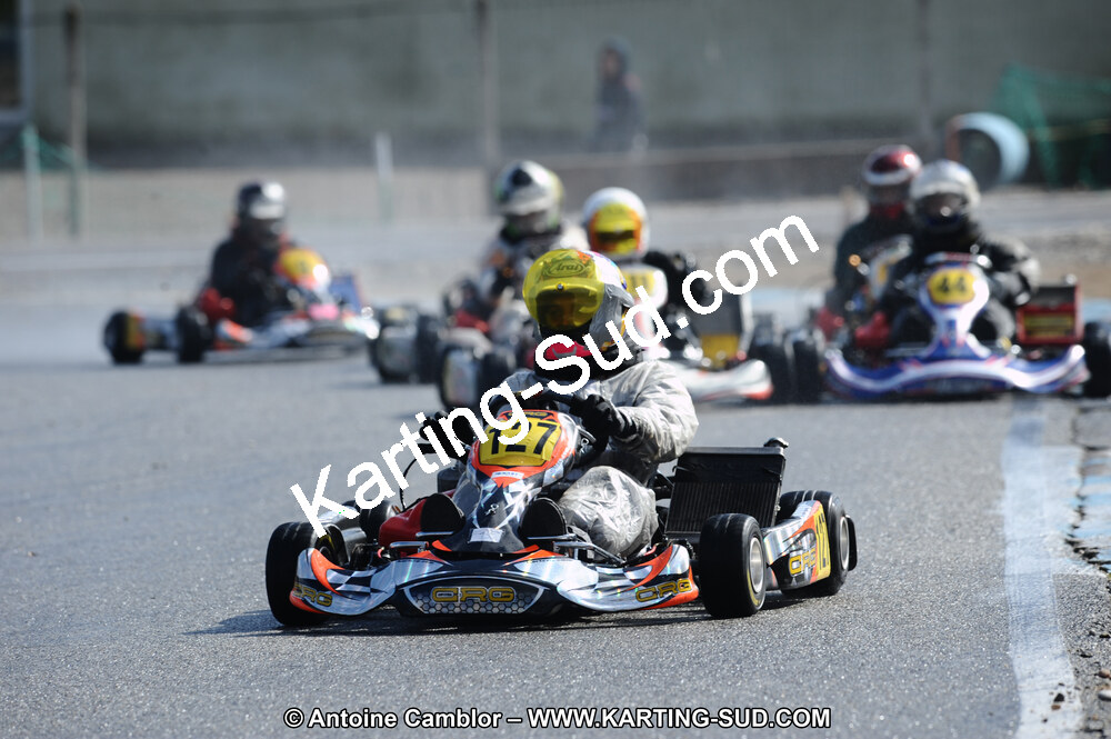 27/02/2011 : 1ère manche du Trophée Vincent Sanchez à Lavelanet (Photos Antoine Camblor) 2011 — karting