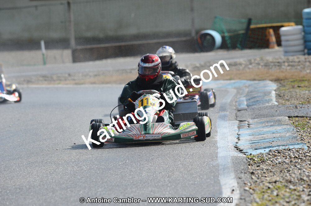 27/02/2011 : 1ère manche du Trophée Vincent Sanchez à Lavelanet (Photos Antoine Camblor) 2011 — karting