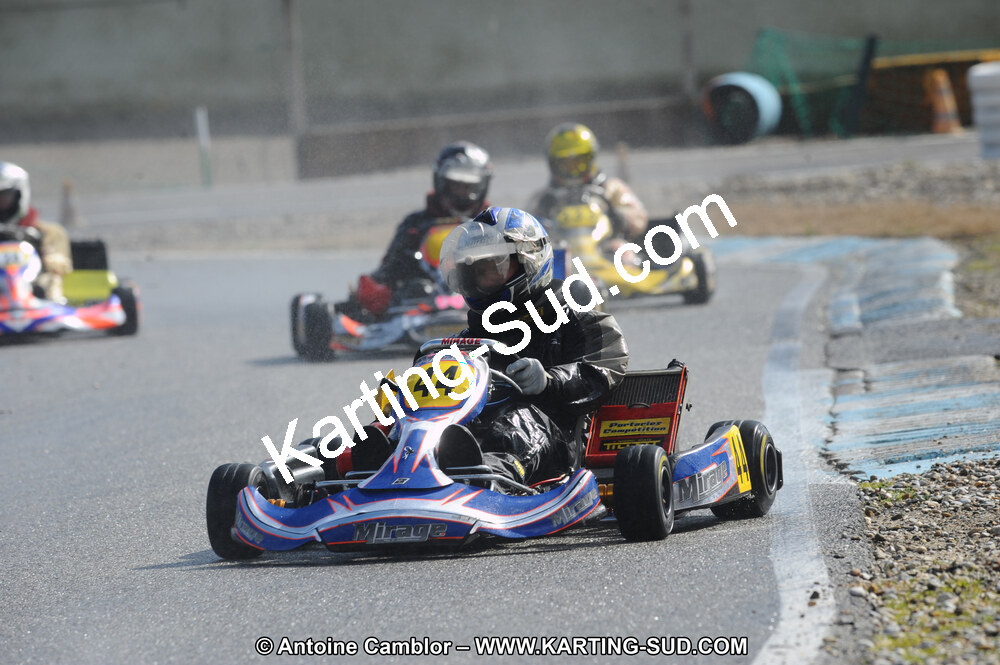 27/02/2011 : 1ère manche du Trophée Vincent Sanchez à Lavelanet (Photos Antoine Camblor) 2011 — karting