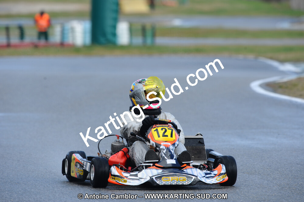 27/02/2011 : 1ère manche du Trophée Vincent Sanchez à Lavelanet (Photos Antoine Camblor) 2011 — karting