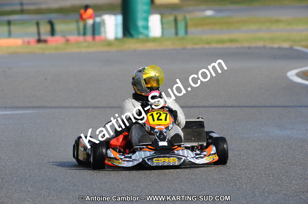 27/02/2011 : 1ère manche du Trophée Vincent Sanchez à Lavelanet (Photos Antoine Camblor) 2011 — karting