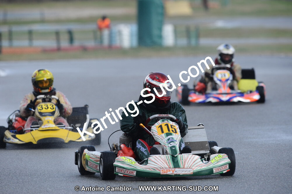 27/02/2011 : 1ère manche du Trophée Vincent Sanchez à Lavelanet (Photos Antoine Camblor) 2011 — karting