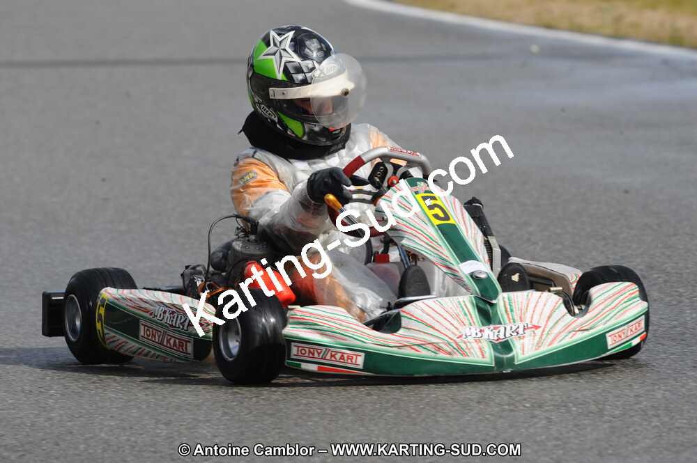 27/02/2011 : 1ère manche du Trophée Vincent Sanchez à Lavelanet (Photos Antoine Camblor) 2011 — karting