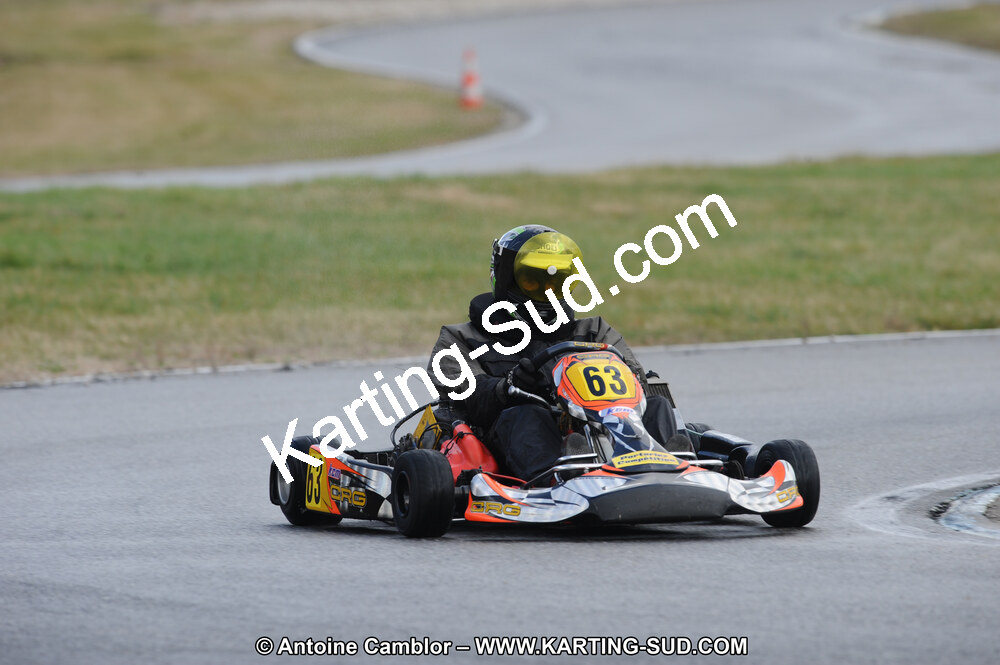 27/02/2011 : 1ère manche du Trophée Vincent Sanchez à Lavelanet (Photos Antoine Camblor) 2011 — karting