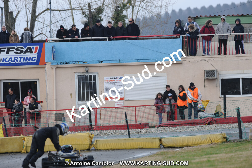27/02/2011 : 1ère manche du Trophée Vincent Sanchez à Lavelanet (Photos Antoine Camblor) 2011 — karting