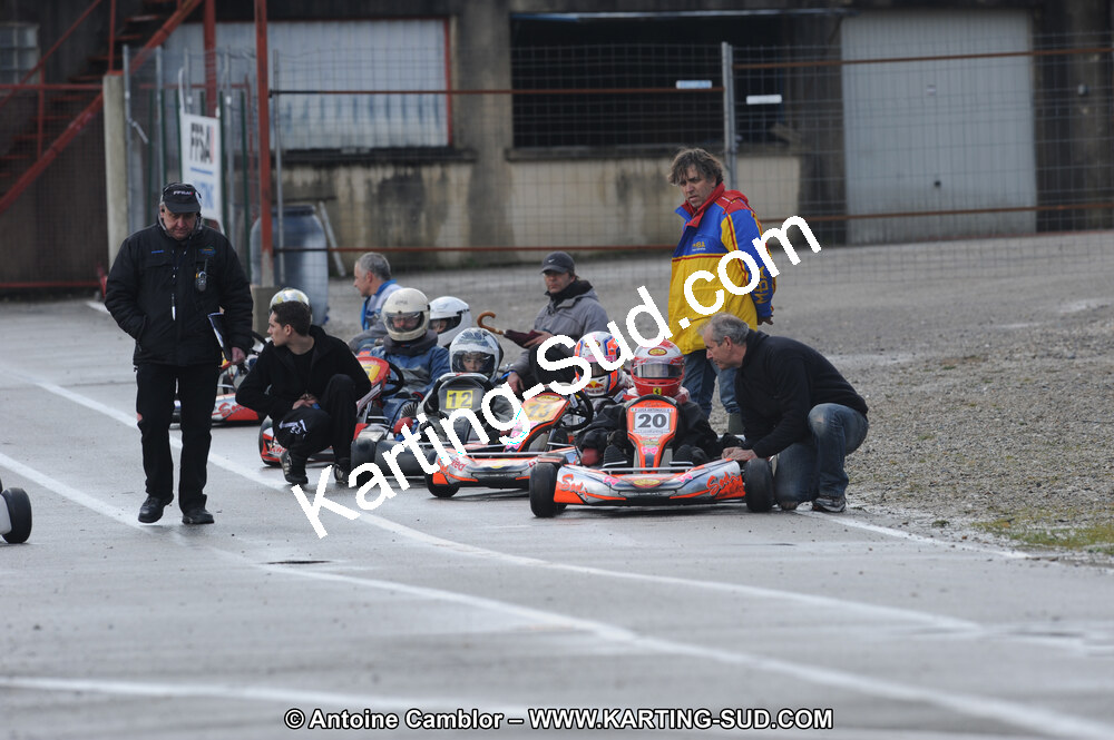 27/02/2011 : 1ère manche du Trophée Vincent Sanchez à Lavelanet (Photos Antoine Camblor) 2011 — karting