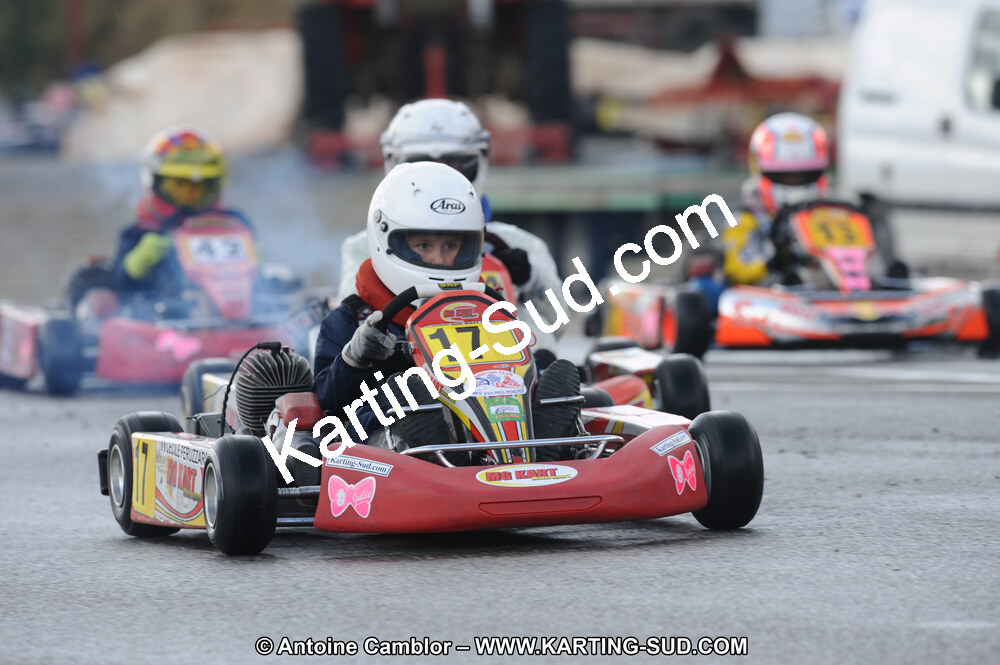 27/02/2011 : 1ère manche du Trophée Vincent Sanchez à Lavelanet (Photos Antoine Camblor) 2011 — karting