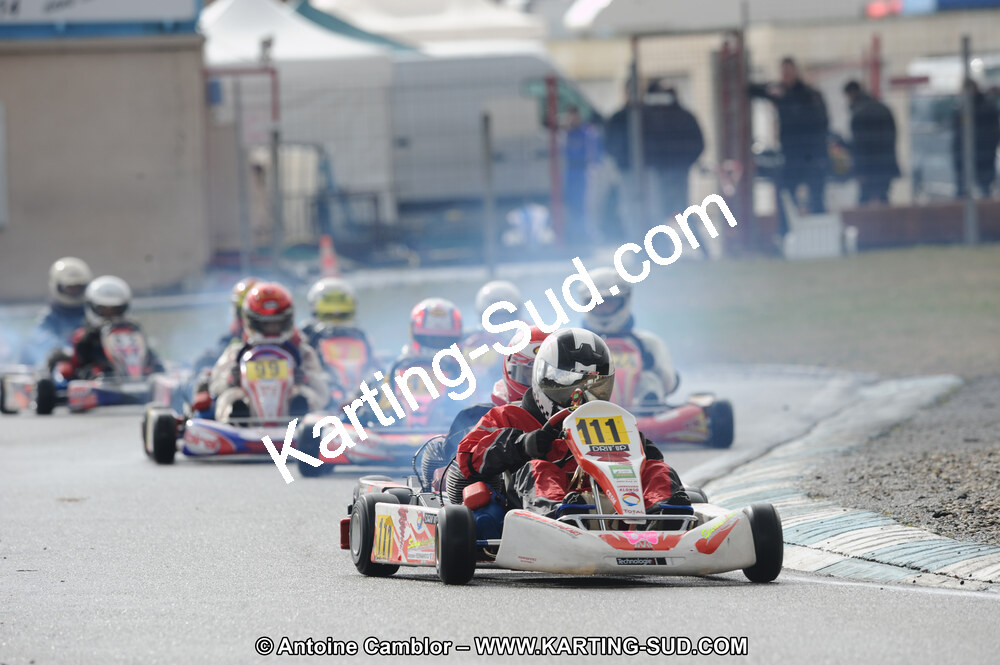 27/02/2011 : 1ère manche du Trophée Vincent Sanchez à Lavelanet (Photos Antoine Camblor) 2011 — karting