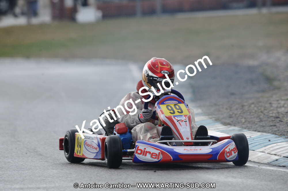 27/02/2011 : 1ère manche du Trophée Vincent Sanchez à Lavelanet (Photos Antoine Camblor) 2011 — karting