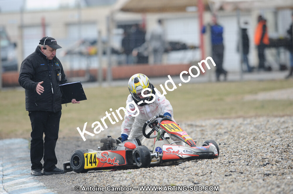 27/02/2011 : 1ère manche du Trophée Vincent Sanchez à Lavelanet (Photos Antoine Camblor) 2011 — karting