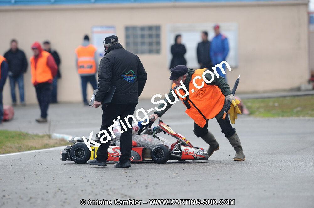 27/02/2011 : 1ère manche du Trophée Vincent Sanchez à Lavelanet (Photos Antoine Camblor) 2011 — karting