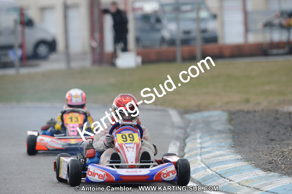 27/02/2011 : 1ère manche du Trophée Vincent Sanchez à Lavelanet (Photos Antoine Camblor) 2011 — karting