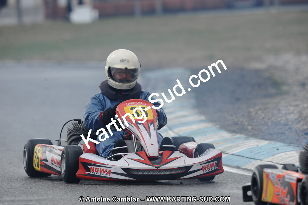 27/02/2011 : 1ère manche du Trophée Vincent Sanchez à Lavelanet (Photos Antoine Camblor) 2011 — karting