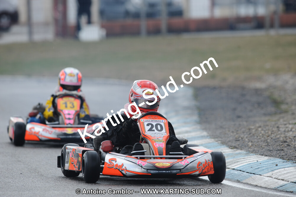 27/02/2011 : 1ère manche du Trophée Vincent Sanchez à Lavelanet (Photos Antoine Camblor) 2011 — karting