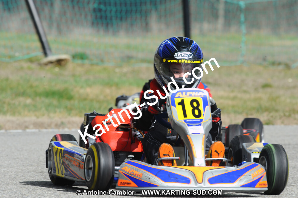 27/02/2011 : 1ère manche du Trophée Vincent Sanchez à Lavelanet (Photos Antoine Camblor) 2011 — karting
