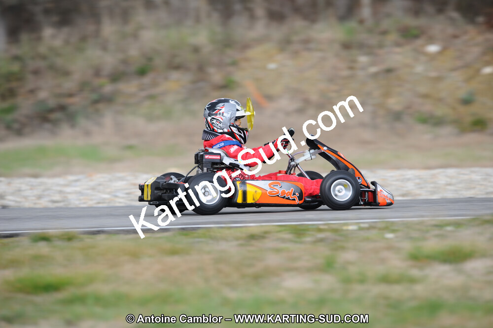 27/02/2011 : 1ère manche du Trophée Vincent Sanchez à Lavelanet (Photos Antoine Camblor) 2011 — karting