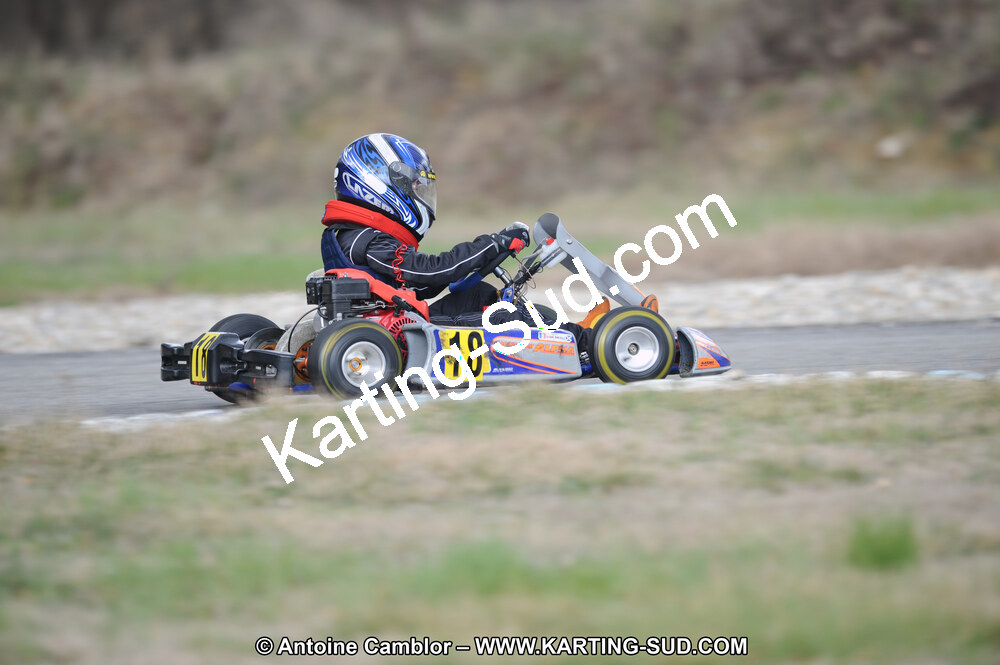 27/02/2011 : 1ère manche du Trophée Vincent Sanchez à Lavelanet (Photos Antoine Camblor) 2011 — karting