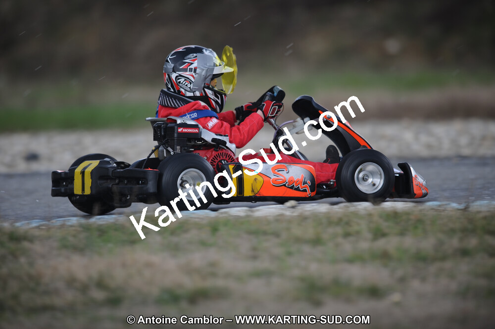 27/02/2011 : 1ère manche du Trophée Vincent Sanchez à Lavelanet (Photos Antoine Camblor) 2011 — karting