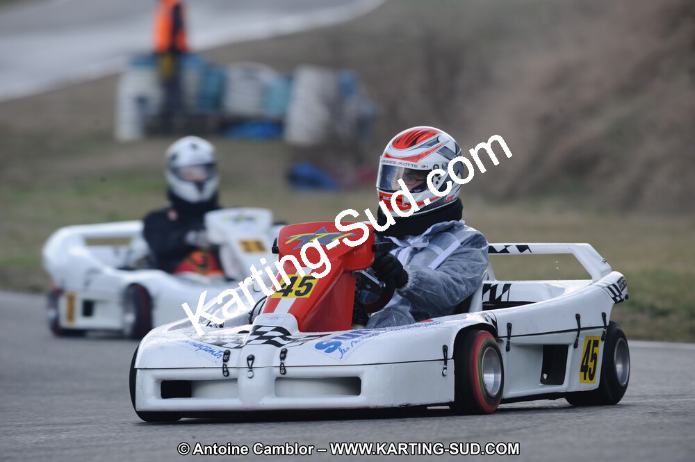 27/02/2011 : 1ère manche du Trophée Vincent Sanchez à Lavelanet (Photos Antoine Camblor) 2011 — karting