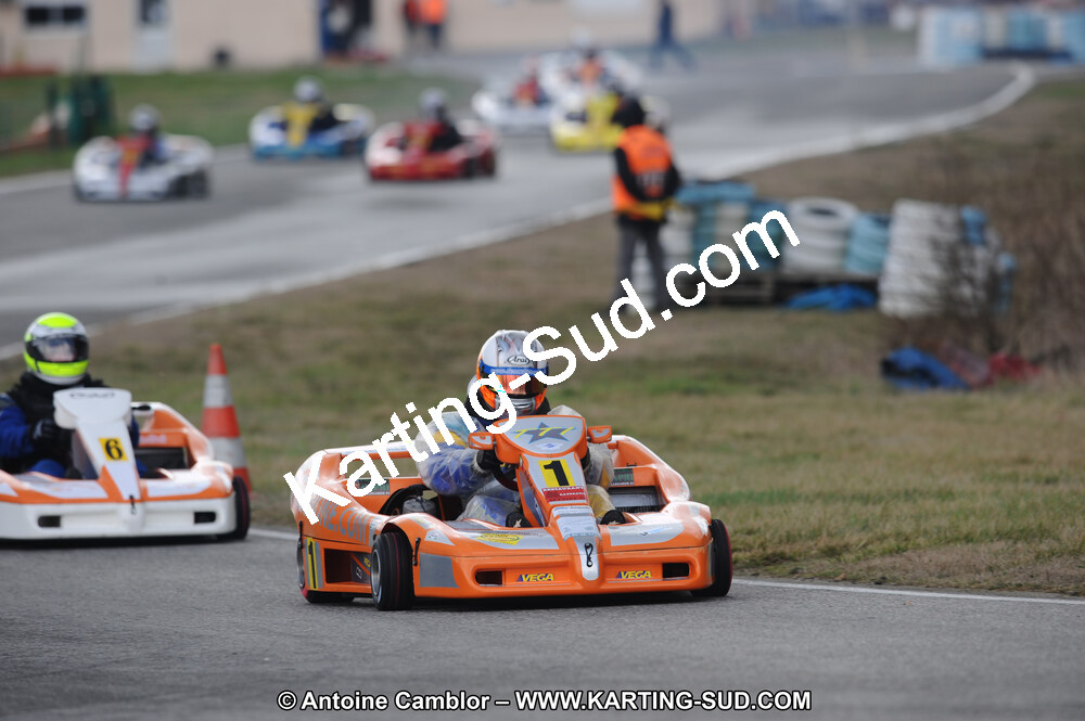 27/02/2011 : 1ère manche du Trophée Vincent Sanchez à Lavelanet (Photos Antoine Camblor) 2011 — karting