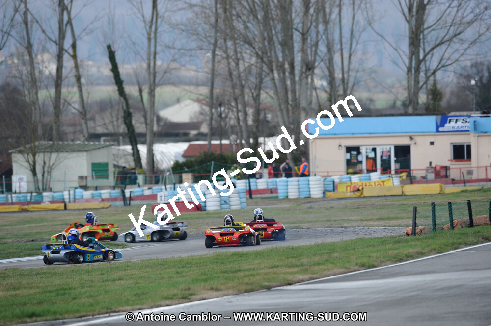 27/02/2011 : 1ère manche du Trophée Vincent Sanchez à Lavelanet (Photos Antoine Camblor) 2011 — karting