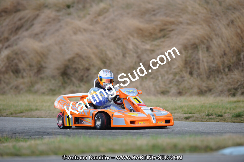 27/02/2011 : 1ère manche du Trophée Vincent Sanchez à Lavelanet (Photos Antoine Camblor) 2011 — karting