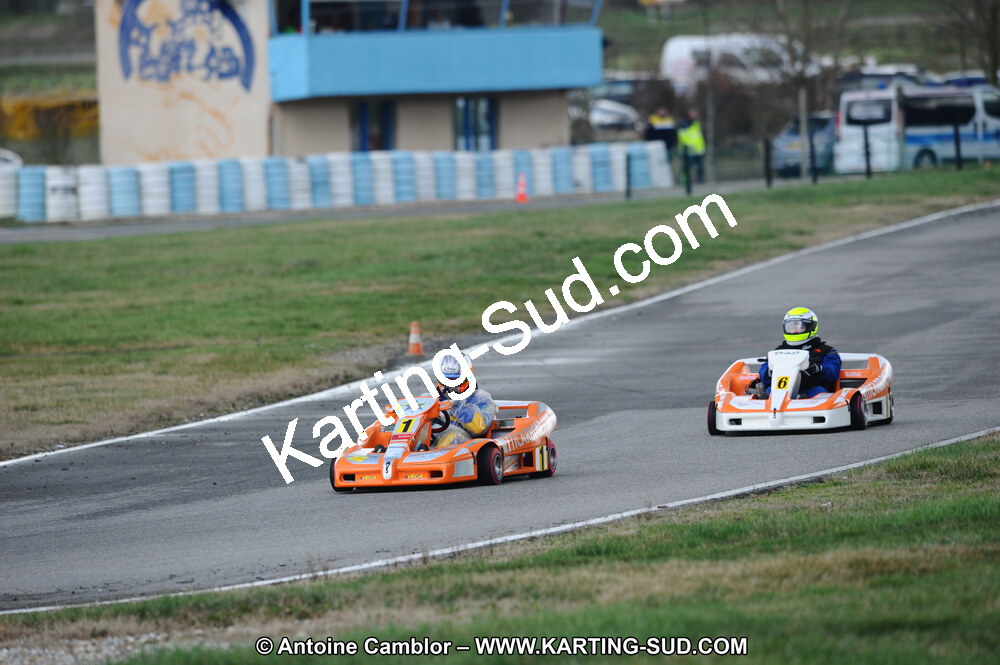 27/02/2011 : 1ère manche du Trophée Vincent Sanchez à Lavelanet (Photos Antoine Camblor) 2011 — karting