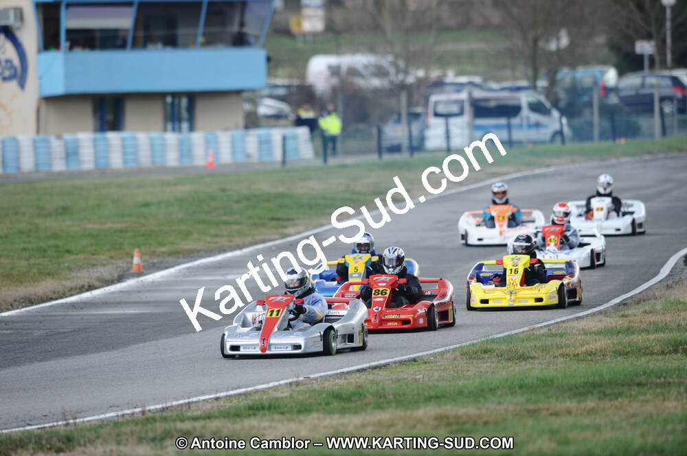 27/02/2011 : 1ère manche du Trophée Vincent Sanchez à Lavelanet (Photos Antoine Camblor) 2011 — karting
