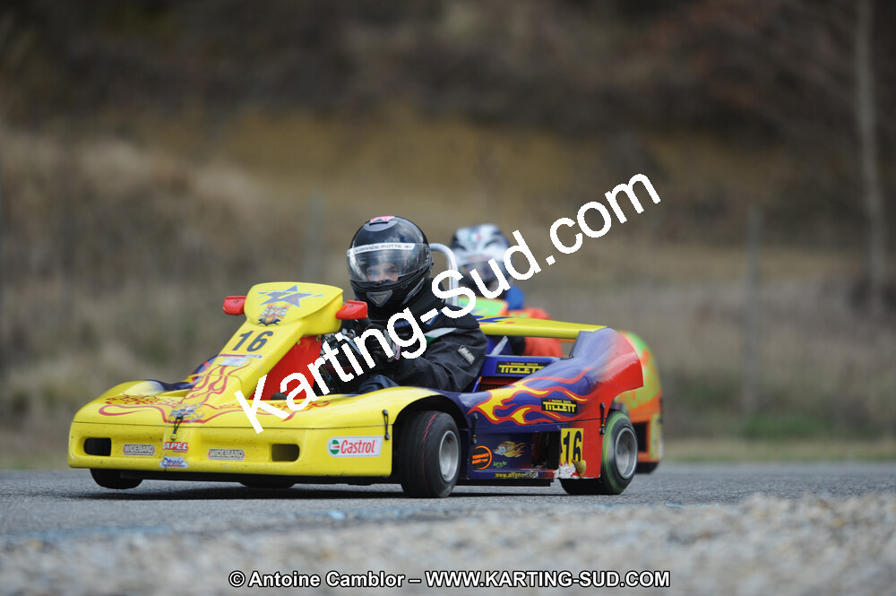 27/02/2011 : 1ère manche du Trophée Vincent Sanchez à Lavelanet (Photos Antoine Camblor) 2011 — karting